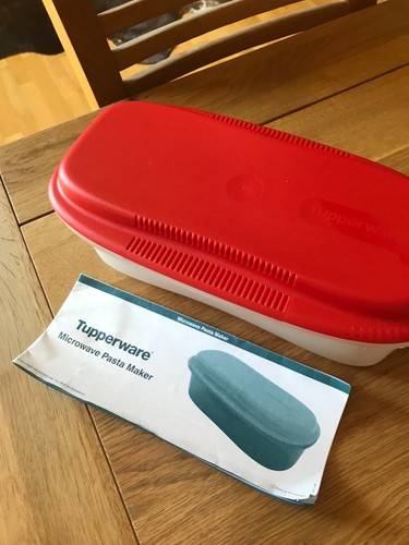 Tupperware microwave pasta - tupperware,
