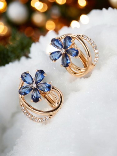 Edles ohrringe rosegold - ,