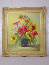 Antikes Ölgemälde Bild Holz