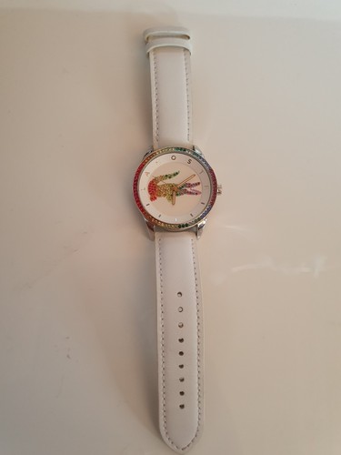 Lacoste uhr weisses armband - uhr,