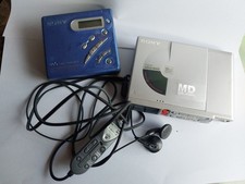 2 x Sony Walkman MD Player, MD Walkman MZ-R500 + MZ-R37