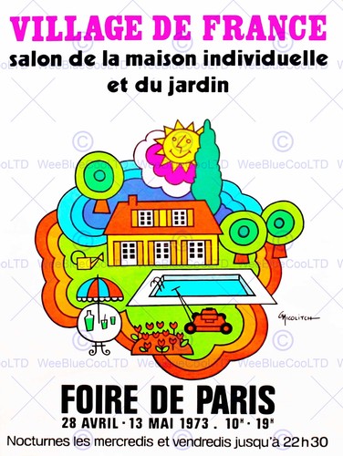 Advert exhibition village home - village,