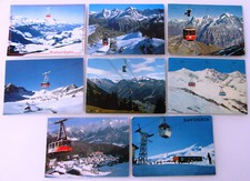 SCHWEIZ Postkarten Lot 8 x