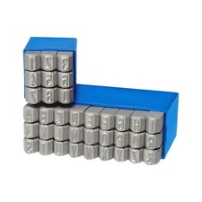 GRAVUREM-S Schlagzahlen, Schlagbuchstaben, Schlagstempel 0-9 und / oder A-Z,&