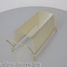 alter Draht Serviettenspender Serviettenhalter für 40 Servietten Vintage 60er J.