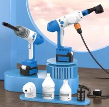 Tragbarer Auto Hochdruckreiniger Jet Reifenfüller, Staubsauger & Gebläse Kit