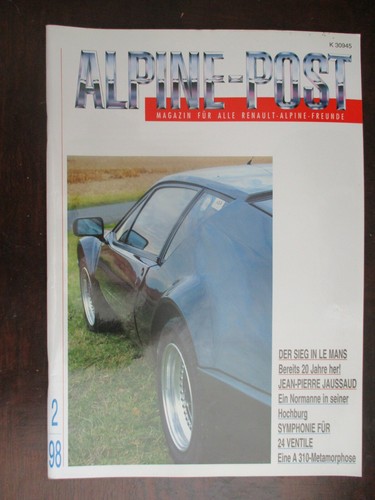 Alpine post 1998 magazin - alpine,