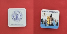 Unser Marburger Stadt Amöneburg Festwoche 1996 Brauerei Bierdeckel Bier