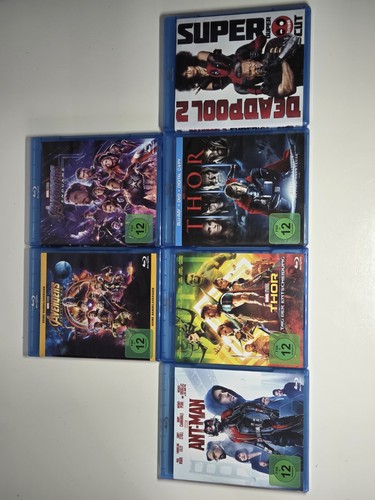 Blu ray marvel bundle - 6, filme