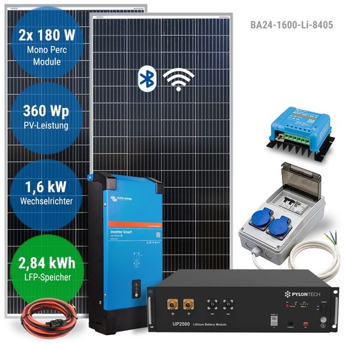 Inselanlage komplettset - pv,