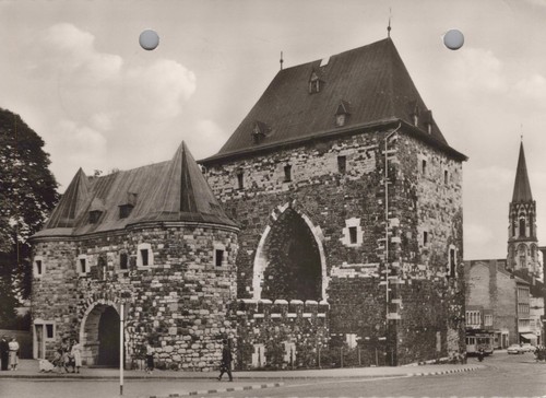 Alte ansichtskarte aachen - alte,