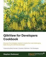 QlikView for Developers Cookbook by Redmond, Stephen 1782179739 FREE Shipping