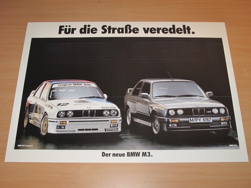 Bmw e30 poster - -, fÜr