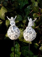 Elfe 2er SET!! Fee auf Kugel