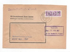 DDR Dienst ZKD Brief Mi 7