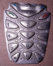 Original Nokia 3510 i TastaturMatte / Keypad  / Tastenmatte * Silber * NEU *