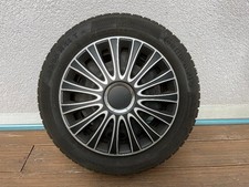4 x Winterreifen 185/55 R14 T auf Stahlfelge mit Radblenden