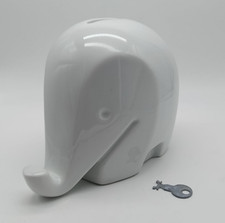 Spardose - Elefant Drumbo - Luigi Colani - Höchst - 12x16cm - inkl Schlüssel