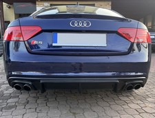 Heckdiffuser für Audi A5 Coupe 8T 2011-16 nur S-line und S5 Stoßstange -Ansatz