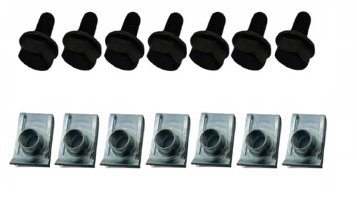 Unterfahrschutz schrauben set - unterfahrschutz,