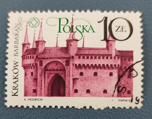 Briefmarke polska 1983 krakow - polska,