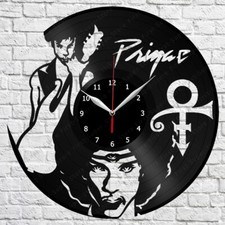 Prince Vinyl Record Wall Clock