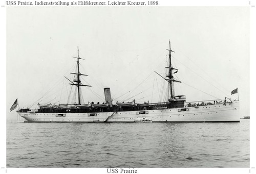 Foto abzug uss prairie - foto,