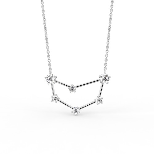 18k rotgold lab grown diamant - 18k,