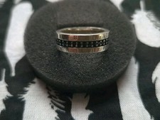 Original Thomas Sabo Ring 925er Sterlingsilber mit schwarzen Steinen Gr. 54