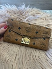 MCM Geldbörse Cognac
