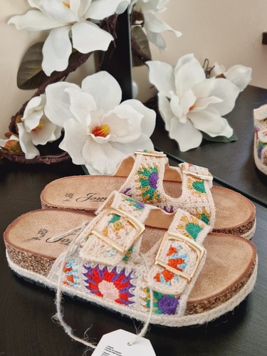 Jomix boho sandalen damen - jomix, kork