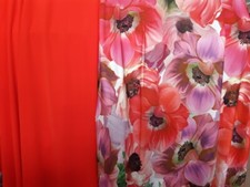 Meterware, ab 0,5 m:  TOPTEX Slinky Viskosejersey, UNI ROT, 150 cm br (€ 14/qm)