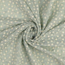 0,5m Voile Stickerei, mint