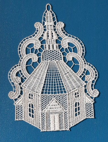 Anhänger seiffener kirche - anhänger,