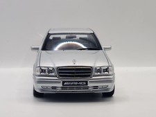 MERCEDES BENZ C-Klasse C36 AMG W202 1993 silber Tuning  183380 Norev 1:18