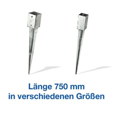 Pfosten Einschlagbodenhülse