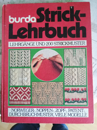 Buch burda stricklehrbuch - -,