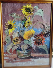 (1921- 2012 Stillleben  Öl, 1988,  DDR