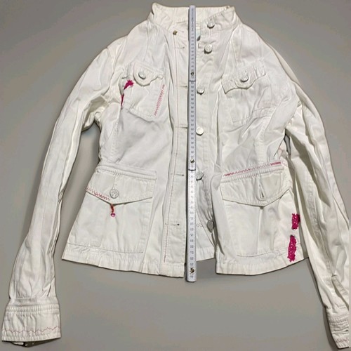 Damen jeans jacke weiß - damen,
