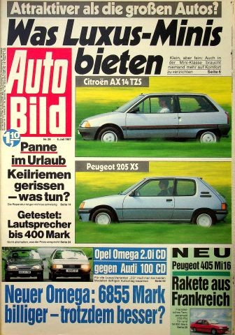 Auto bild 1987 - auto,