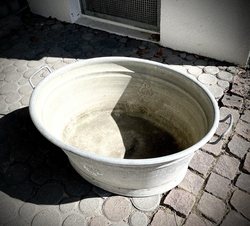 Zinkwanne zinkeimer - zinkwanne,,