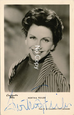 Autogramm Hertha Feiler