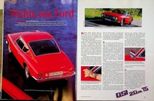 Motor Klassik 10/1997 Ford OSI 20 M TS Coupe mit 90PS im Fahrbericht (inkl. Kauf