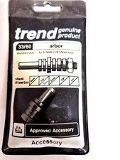 TREND Fräser 33/60X1/4 - Dorn