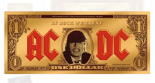 1 Dollar Gold Banknote, AC/DC