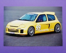 altes Pressefoto, Renault Clio V6 Cup, 13x19cm