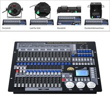 DMX Controller 1024 / 192 CH DMX Console für Disco Bühnenbeleuchtung Lichtshows
