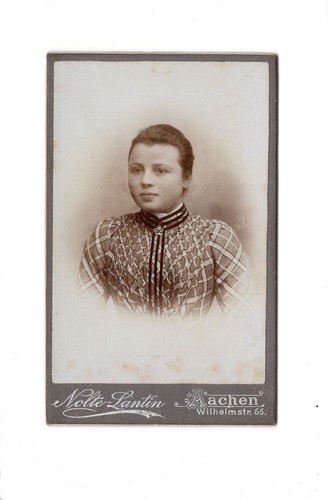 Cdv foto damenportrait - cdv,