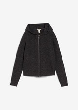 Strickjacke mit Kapuze Gr