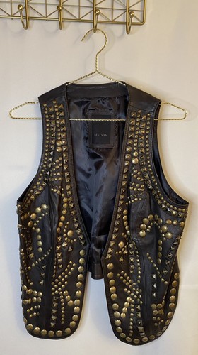 Malvin echt leder weste - gr., 44